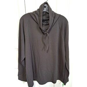 32 Degrees Heat Men's XL Dark Gray Long Raglan Sleeve Cowl Neck Pullover